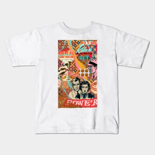 Vintage collage Kids T-Shirt